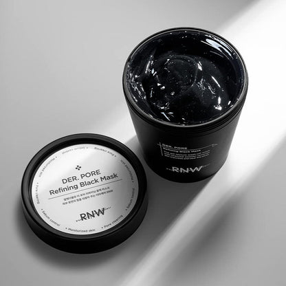 DER. Porenverfeinernde schwarze Maske