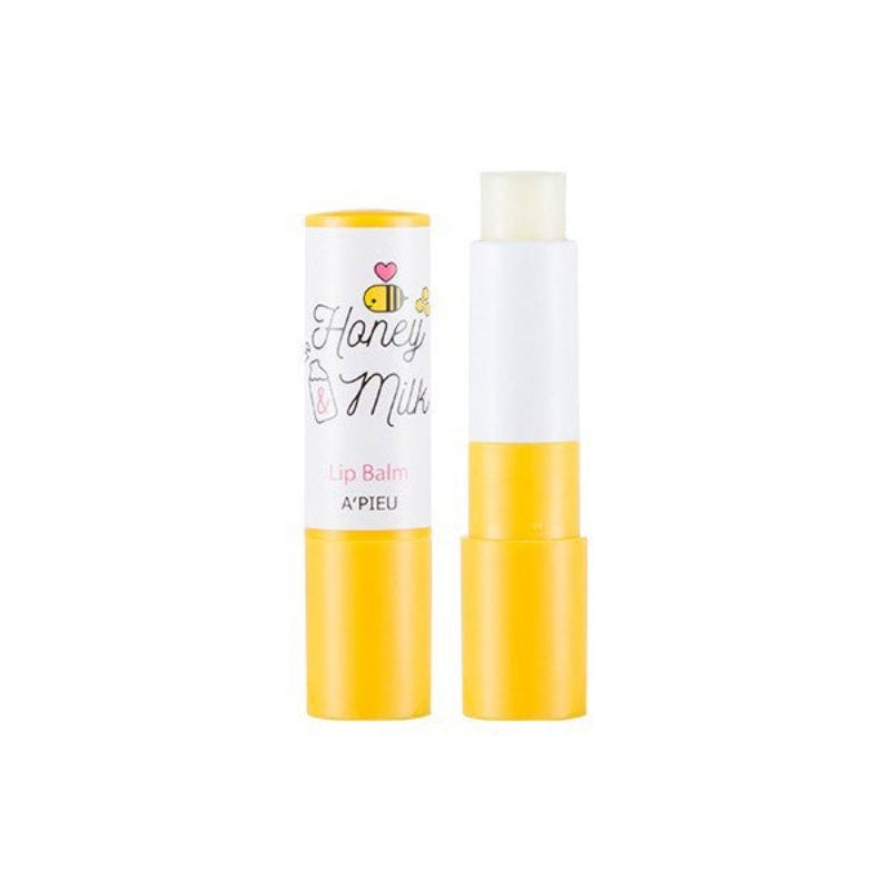 Lippenbalsam mit Honig und Milch