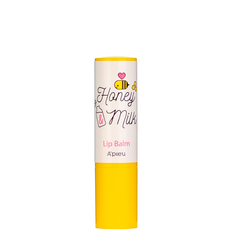 Lippenbalsam mit Honig und Milch