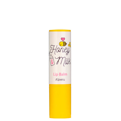 Lippenbalsam mit Honig und Milch
